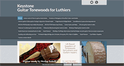 Desktop Screenshot of guitartonewoods4luthiers.co.uk